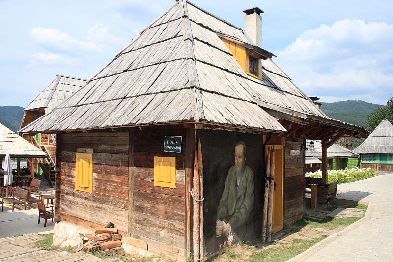 serbia8531.JPG - Ethno village Drvengrad (Timber Town), House of Nikita Michalkov