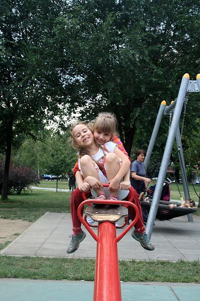 serbia8596.JPG - On a playground near the Church of Saint Sava, Belgrade