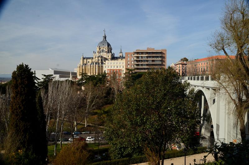 spain0021.jpg - View on La Almudena's Cathedral
