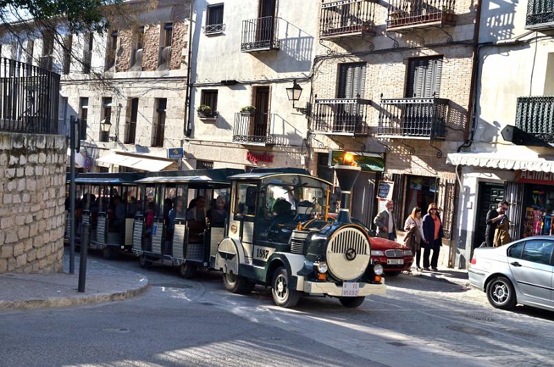 spain0061.jpg - Tourist tram in Chinchon