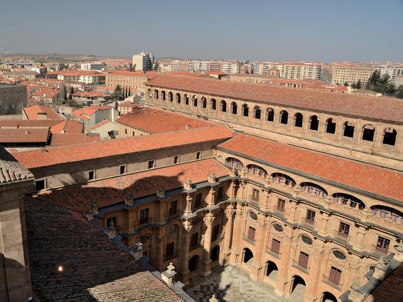 spain0085.jpg - View from the tower of Pontifical University of Salamanca 