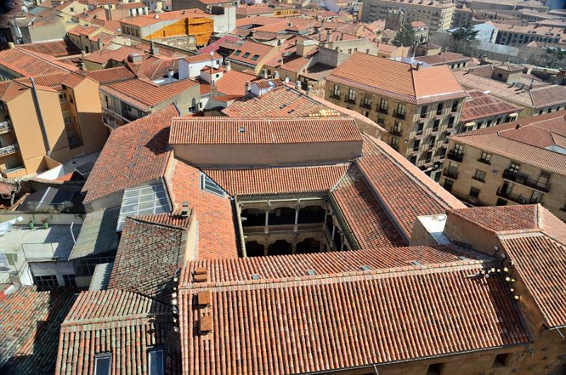 spain0086.jpg - View from the tower of Pontifical University of Salamanca 