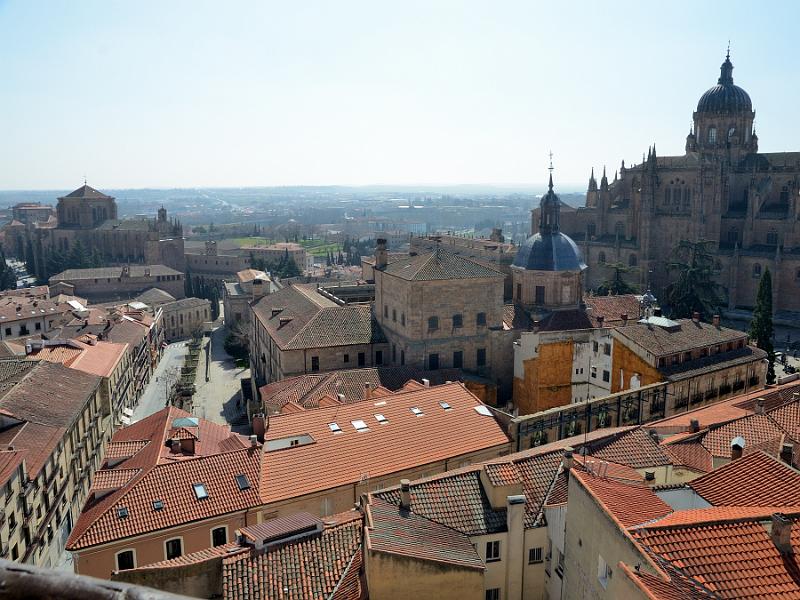 spain0090.jpg - View from the tower of Pontifical University of Salamanca 