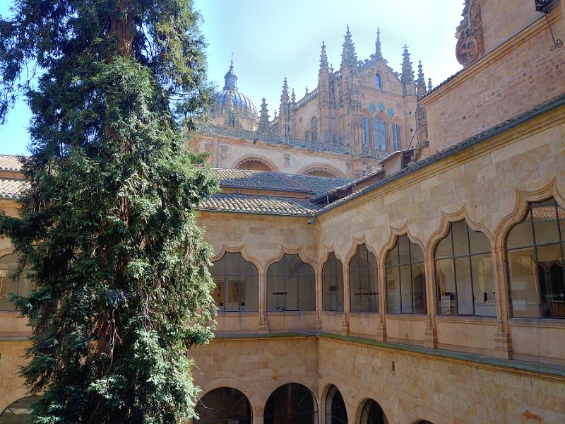 spain0106.jpg - A courtyard at the University of Salamanca