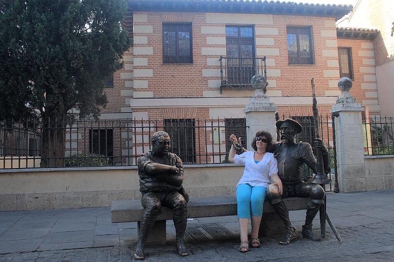 spain0081.JPG - Cervantes Birth House Museum in Alcala de Henares