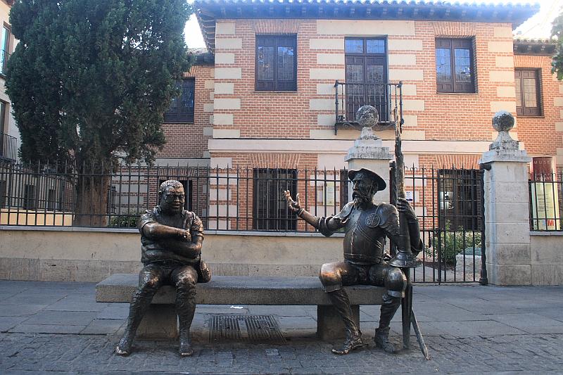 spain0083.JPG - Cervantes Birth House Museum in Alcala de Henares