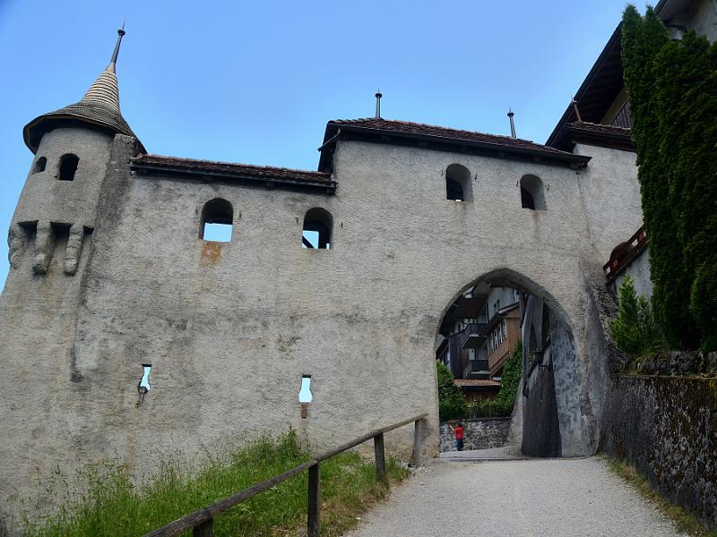 switz171.jpg - Entrance to Gruyères old town