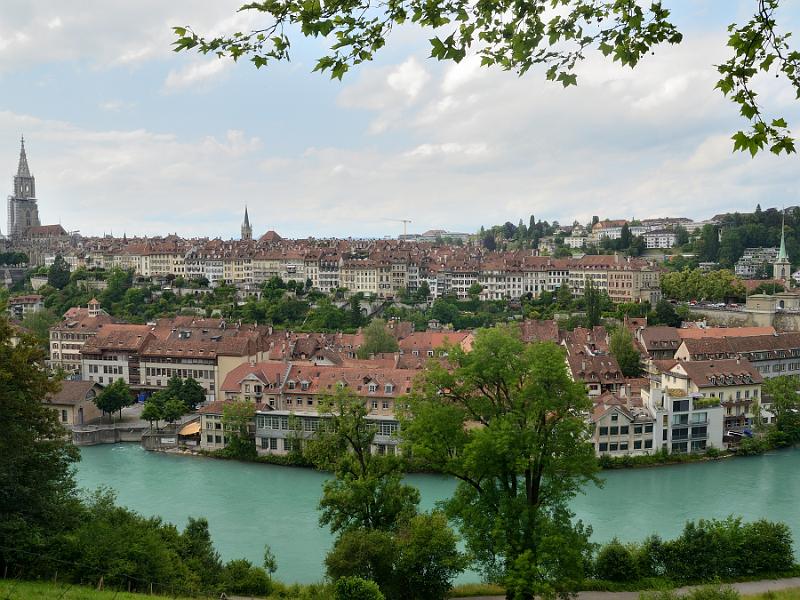 switz216.jpg - View of Bern from the Bear Park