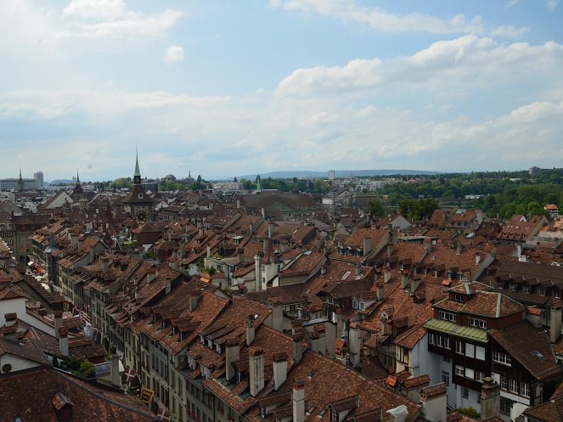 switz226.jpg - View on Bern from Cathedral tower
