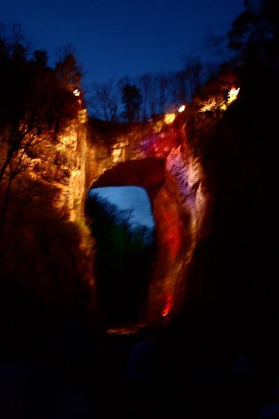 virgin3146.JPG - Natural Bridge in night